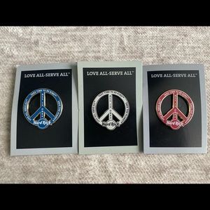 Hard Rock RARE philanthropy pin set